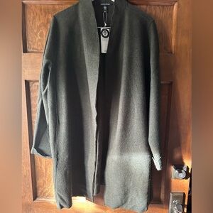 Eileen Fisher Dark Green Wool Jacket 
SOLD OUT ! Last one